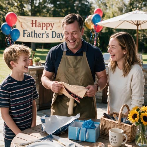 Funny Prank Apron for Men with Hidden Surprise - Image 5