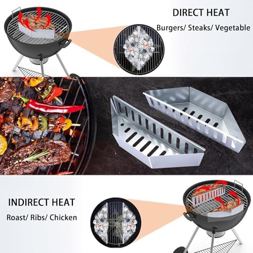 Originals Charcoal Basket Stainless Steel Char Holder, Compatible - Image 3