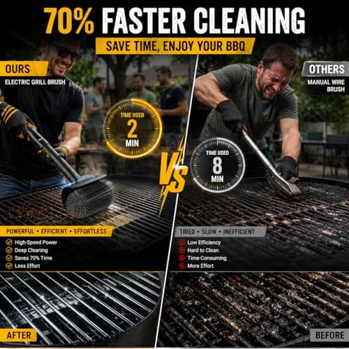 Electric Grill Brush Replace Head - Image 3