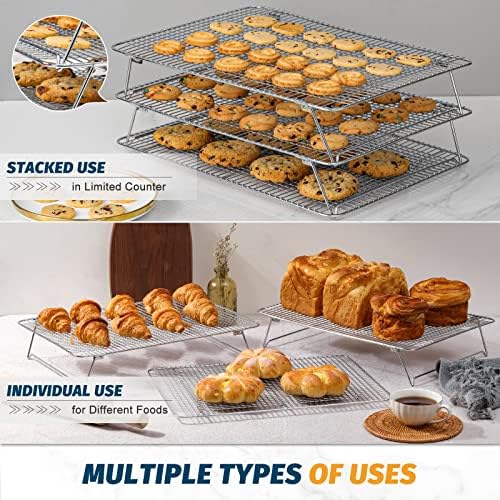 HIWARE Oven-Salf Collapsible Cooling Rack - Image 5