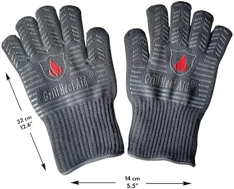 GRILL HEAT AID Grill Gloves Heat Proof - Image 2