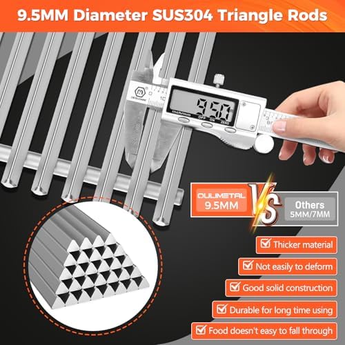 9.5MM 17.5" Grill Grates for Weber Spirit 200 & GS4 Spirit II E210 Grills - Image 3
