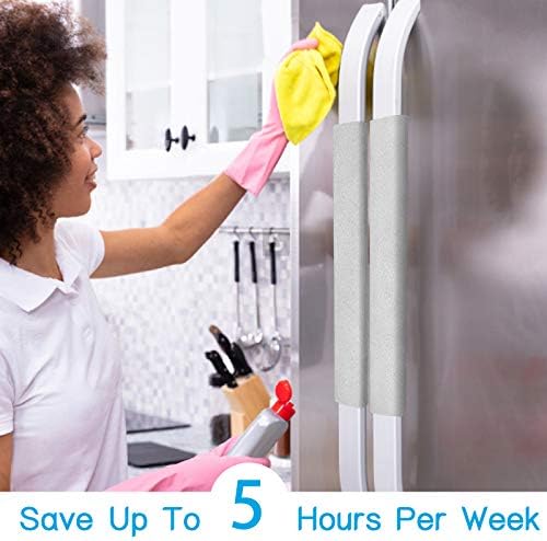 Miss.Silk Refrigerator Door Handle Covers, Keep Your Kitchen Appliance Clean - Image 3