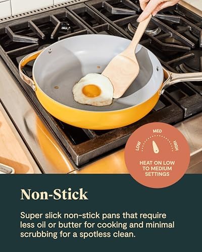 Caraway 12-Piece Non-Stick Ceramic Cookware Set - Image 5