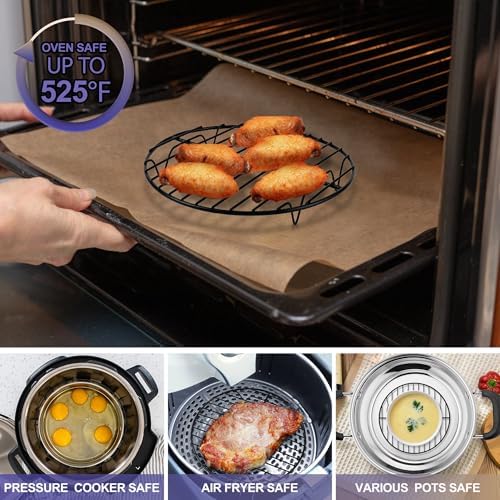 P&P CHEF 7.5 Inch Cooking Rack Round - Image 6
