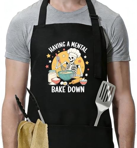 Funny Apron for Men Women, Humorous Kitchen Apron- Grilling Cooking BBQ by teloivrevlis