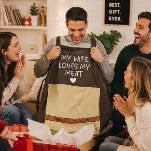 Chef's Prank Apron, Adjustable Neck Strap, Hidden Surprise Gift - Image 4