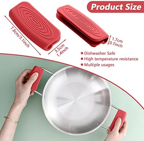 2Pcs Silicone Pot Handle Covers - Image 2