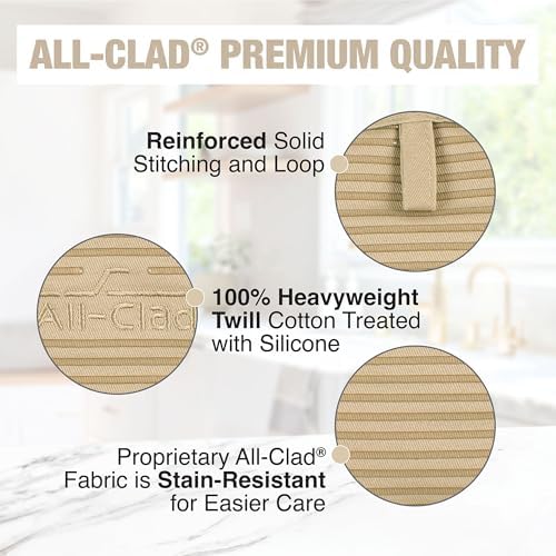 All-Clad Premium Pot Holder & Hot Pad: Heat Resistant to 500 Degrees - Image 5