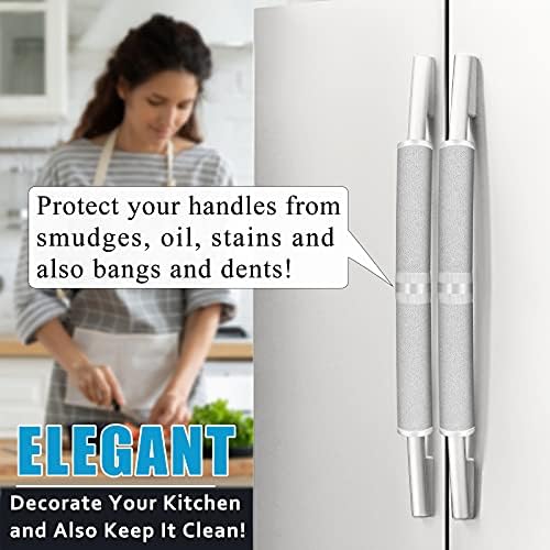 Refrigerator Door Handle Covers, Keep Your Kitchen Appliance Clean from Food - Image 2
