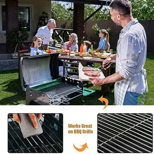 3 Pack Grill Cleaning Stone Brick Block Magic Pumice Stone - Image 7