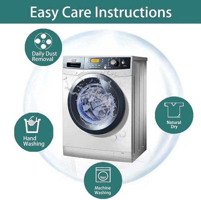LORDTEX Indoor/Outdoor Curtains Waterproof Tab Top Patio Curtains | Sun - Image 6