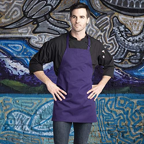 Uncommon Threads Unisex Adjustable No Pocket Restaurant Bib Apron - Image 4
