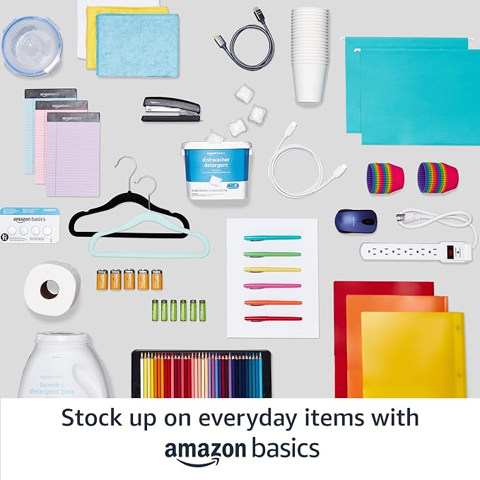 Amazon Basics 3-Shelf Heavy Duty Adjustable Wire Shelving Storage Rack on 2" PP - Image 6