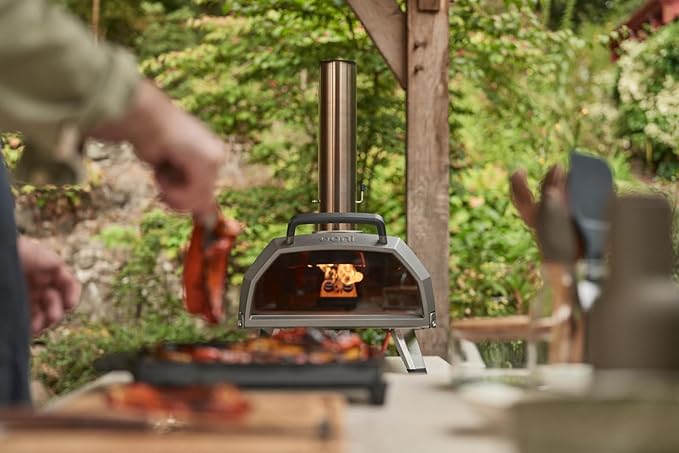 Ooni Karu 2 Pro Pizza Oven Essentials Bundle - Includes Ooni Karu 2 Pro Cover, Gas Burner, Turning Peel and 14" Pizza Peel