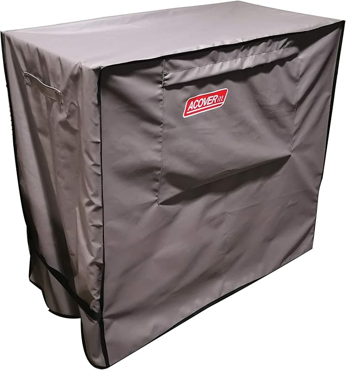 Waterproof 80 Qt Rolling Cooler Cart Cover Fits Most Patio Ice Chest Party Cooler Upto 34L x 20W x 32H inch