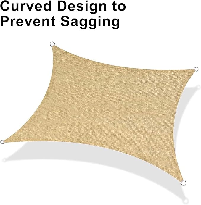 LOVE STORY Custom Size 10' x 15' Sun Shade Sail - Image 6