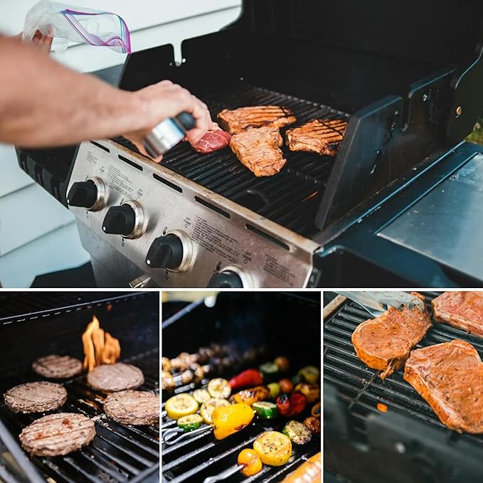 Cooking Grates Replacement Parts for Chargriller Gas Grill 2121,2123, 2222, 2828, 3001, 3030, 3725, 4000, 5050, 5252, 5650,9020,King Griller 3008, 5252,19 3/4" x 6 3/4" Each, 4 Pack