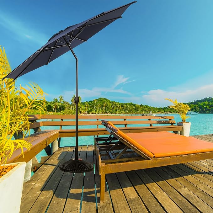 Abba Patio 9FT Lyon Outdoor Patio Umbrella Outdoor Table Umbrella - Image 7