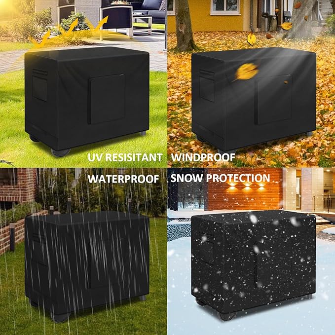 Outdoor Dining Table Cover, 60 Inch Rectangle Patio Dining Table Covers,Waterproof Outside Table Cover Furniture Covers - 60"L x 30"W x 35"H