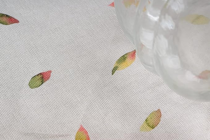 Maison d' Hermine Table Cloth Square Table 100% Cotton 60 x 60 Inches Fall Tablecloth Reusable Everyday Use for Thanksgiving Christmas Decorations Dining Farmhouse Party (Pumpkin Passion)