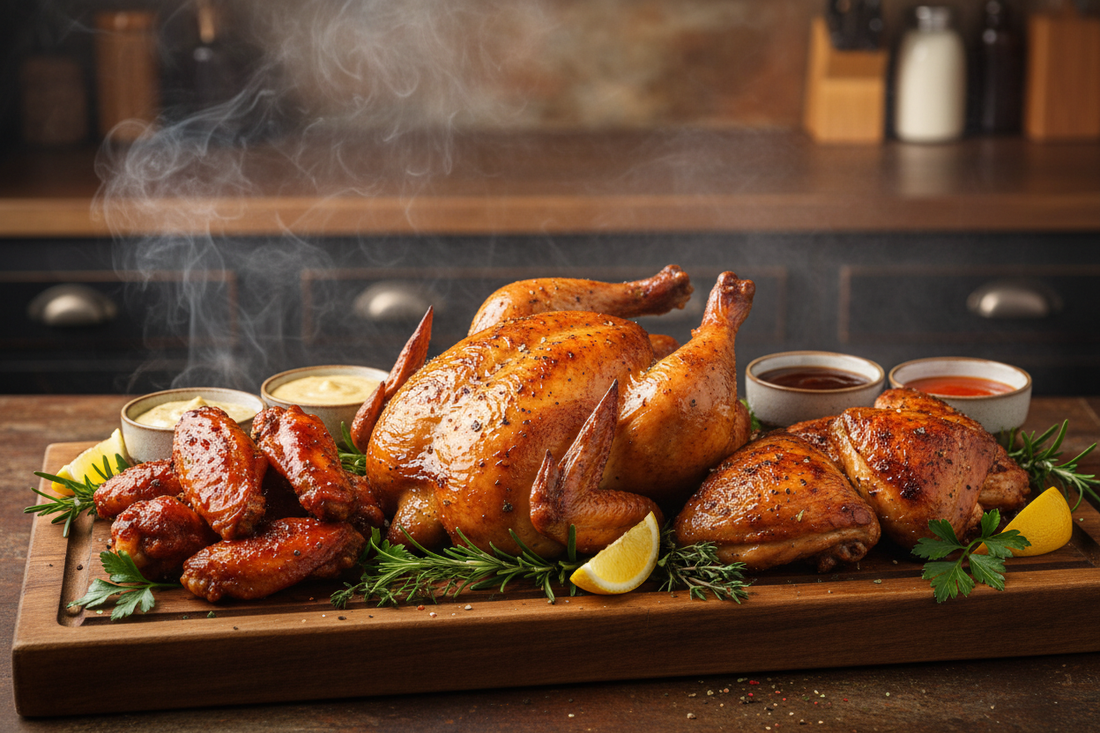 The Ultimate Guide to Smoking Chicken: Whole Bird, Wings & Thighs