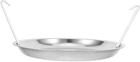 Charcoal Grill Ash Pan Metal 27cm by BESPORTBLE