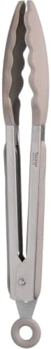 Tovolo Kitchen Tongs with Silicone Tips 9 Inch - Image 3