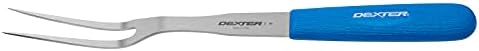 Dexter Russell 14443H Cool Blue Sani-Safe Cook’s Fork, Ergonomic Grip, Made in by Dexter-Russell