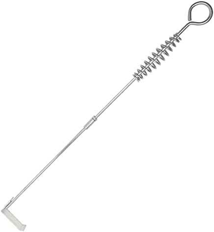 22" BBQ Ash Tool Poker Rake, Charcoal and Grill Cleaning Ash Tools by Quantfire