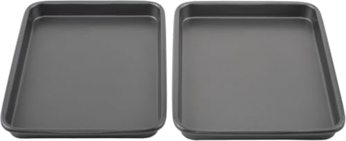 GoodCook Everyday Toaster Oven Mini Baking Sheets Heavy-Gauge Steel Baking Pans by GoodCook