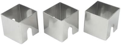Stainless Steel BBQ Spacer Grill Mat Stand Set, Creates 2.5 Cm Gap Between Fire - Image 3