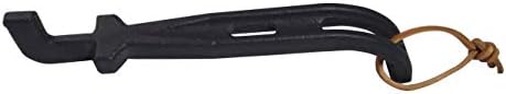 DELSbbq Cast Iron Barbecue Universal Grill Grid Lifter, 8 inch Long hot by DELSBBQ
