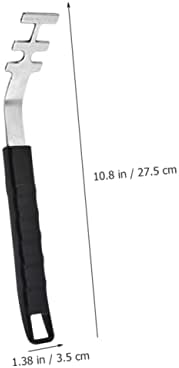 2pcs Stainless Steel Grill Gripper Multi-Functional Grate Lifter - Image 3