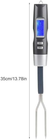 Meat Thermometer Fork for BBQ & Grilling, Instant Read Digital Meat Thermometer - Image 2