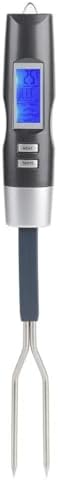 Meat Thermometer Fork for BBQ & Grilling, Instant Read Digital Meat Thermometer by Unknown