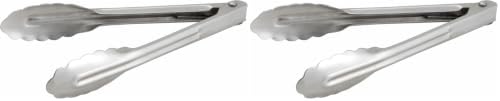 Winco Coiled Spring Heavyweight Stainless Steel Utility Tong by Winco