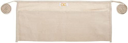 Custom Leathercraft Clc C6 Canvas Waist Apron Two Pocket, Unisex Adult - Image 3