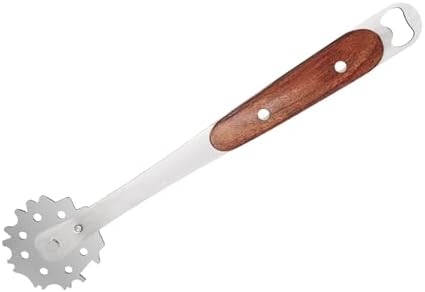 BBQ Grill Scraper, Wooden Handle Barbecue Grill Grate Cleaner by TKGKHK