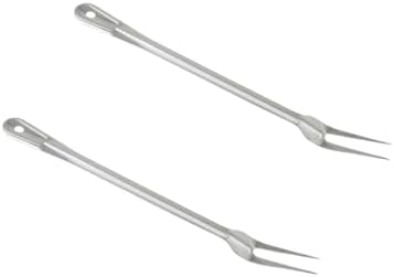 Soro Essentials- 18" Stainless Steel Basting Fork 1.5mm Set of 2- Carving by Soro+Essentials