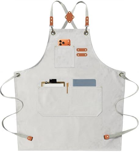 AFUN Chef Aprons for Men Women by BringYouaFun