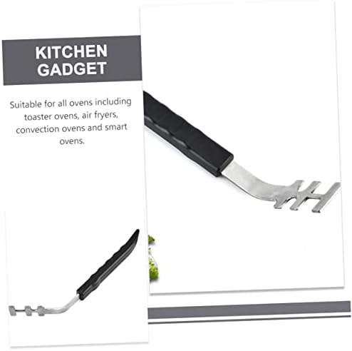 2pcs Stainless Steel Grill Gripper Multi-Functional Grate Lifter - Image 4