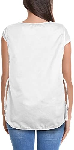 DALIX Cobbler Apron 2 Pockets Smock Regular 28.5" x 18.5" White - Image 3