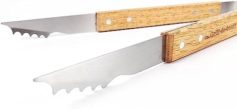Grill-de-beast Stainless Steel Tongs - Image 2