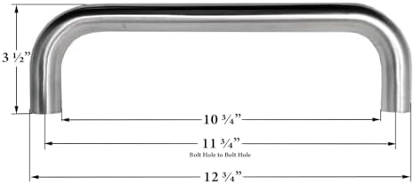 12-3/4" Grill Lid Handle for CPG Pellet Grills Compatible - Image 2