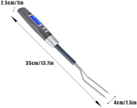 Instant Read Meat Thermometer Fork - Image 6
