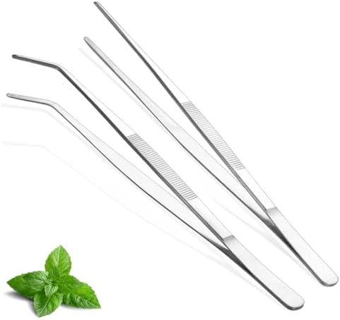 Berglander Kitchen Tweezers Tongs 2pcs, Serving Food by Berglander