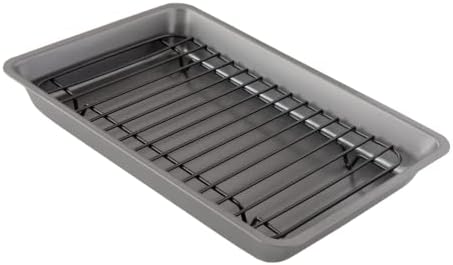 Chef Pomodoro Nonstick Carbon Steel Small Roasting Pan by ChefPomodoro