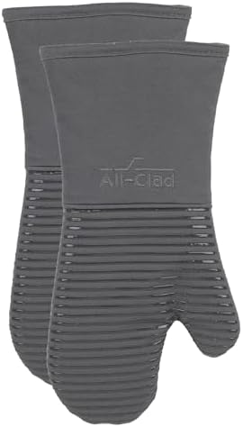 All-Clad Silicone Oven Mitts: Heat Resistant up to 500 Degrees by All-Clad