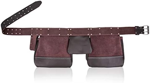 LAUTUS Oil Tanned Leather Tool Belt/Pouch/Bag, Construction, Electrician - Image 5